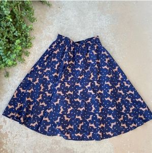 Dog Print circle skirt 🌟
